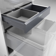 Naber Selectakit Cox Base K1 / 500-2 mit Base-Board, Abfallsystem Frontauszug, Vollauszug, 8012800