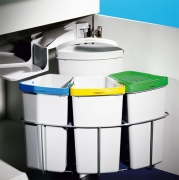 Naber Selectakit Cabbi 4 plus, Abfallsystem Schwenktechnik, 8011172