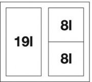 Blancoselect Orga 50/3 Abfalltrennsystem, 520779