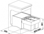 Blancoselect Orga 50/3 Abfalltrennsystem, 520779