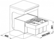 Blancoselect 60/4 Abfalltrennsystem, 520781