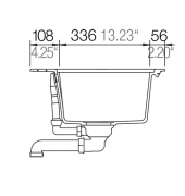 Schock Mono R-100 A Einbau/Auflage, Puro
