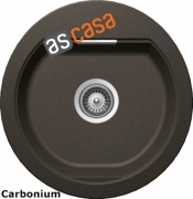 Schock Mono R-100 A Einbau/Auflage, Carbonium