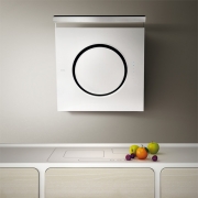 Elica OM Touch Screen BL/F/80 Wandhaube, Glas schwarz, 61612979/1