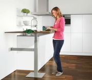 Naber Tablon Ergo Agent Mono, grau metallic, 3031063