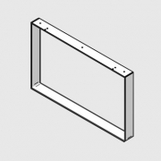 Naber Tablon Kufe fr Kcheninsel, Edelstahl, 3033090