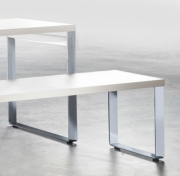 Naber Tablon Kufe fr Ansatztisch, chrom, 3033075