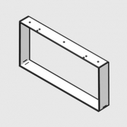 Naber Tablon Kufe fr Sideboard, chrom, 260 mm, 3033078