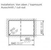 Schock Formhaus D-100 A Einbau/Auflage, Croma