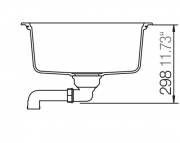 Schock Formhaus D-100 LA Einbau/Auflage, Croma