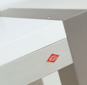 Naber Tablon Bankgestell B20, edelstahlfarbig, 3032057