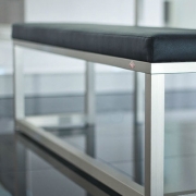 Wesco Tablon Bankgestell B110, Aluminium, 3032085