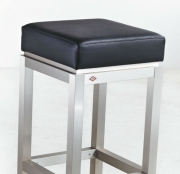 Wesco Tablon Barhockergestell BH120, edelstahlfarbig, 3032158