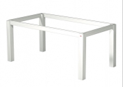 Wesco Tablon Tischgestell 1/T120, Aluminium, 3032130