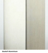 Wesco Tablon Tischgestell 1/T20, Aluminium, 3032121