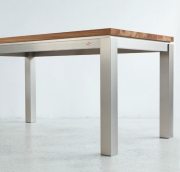 Wesco Tablon Tischgestell 2/T120, Aluminium, 3032132