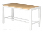 Naber Tablon Hochtischgestell HT20, edelstahlfarbig, 3032148