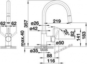 BLANCOSPIRIT-S Chrom Hochdruck, 516526