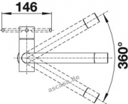 Blancolomis Edelstahl geb�rstet, 518718