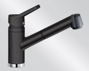 BLANCOACTIS-S Silgranit-Look, Hochdruck, Farbe felsgrau, 518815