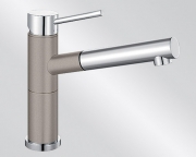 BLANCOALTA-S Compact Silgranit-Look, 2-farbig, Farbe tartufo/chrom, 517634