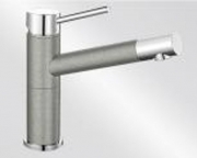 BLANCOALTA Compact Silgranit-Look, 2-farbig, Farbe felsgrau/chrom, 518810