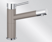 BLANCOALTA Compact Silgranit-Look, 2-farbig, Farbe cafe/chrom, 515324