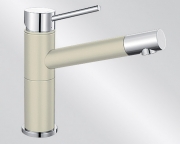 BLANCOALTA Compact Silgranit-Look, 2-farbig, Farbe cafe/chrom, 515324