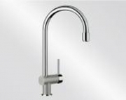 BLANCOFILO-S Silgranit-Look (zweifarbig) tartufo/chrom, 517636