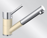 BLANCOANTAS-S Keramik-Look, 2-farbig, Farbe kristallweiss glnzend/chrom, 516069