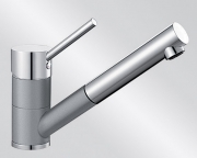 BLANCOANTAS-S Keramik-Look, 2-farbig, Farbe magnolia glnzend/chrom, 519748