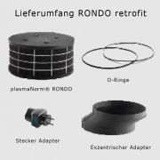 plasmaNorm RONDO retrofit, Filter f�r Dunstabzugshauben, mit 5 Jahren Garantie