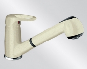 BLANCOWEGA-S Silgranit-Look, Hochdruck, Farbe jasmin, 512041