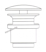 Reginox Ablaufgarnitur freilaufend, fr Splen ohne berlauf, M1656