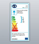 LUMICA Flip LED ohne Schalter, wei