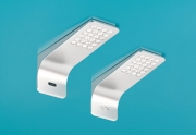 LUMICA Ledray 1 LED Set mit LED Touch Schalter u. Dimmer, edelstahlfarbig