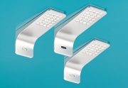 LUMICA Ledray 1 LED Set mit LED Touch Schalter u. Dimmer, edelstahlfarbig
