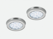 LUMICA Nova Farbwechsel LED Set mit LED Touch Schalter u. Dimmer, edelstahlfarbig