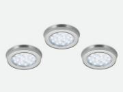 LUMICA Nova Farbwechsel LED Set mit LED Touch Schalter u. Dimmer, edelstahlfarbig