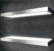 LUMICA Lista 30 LED mit Schalter, edelstahlfarbig