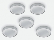 LUMICA Swag LED Set ohne Schalter, edelstahlfarbig