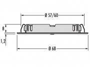 LUMICA Pixel 1 LED ohne Schalter, warmwei