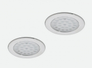 LUMICA Pixel 1 LED Set ohne Schalter, edelstahlfarbig, warmwei