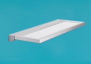 LUMICA Wing mit LED Touch Schalter, edelstahlfarbig