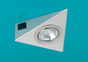 LUMICA Triplo mit Schalter, Edelstahl