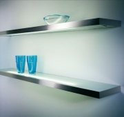 LUMICA Lista 30 mit Schalter, edelstahlfarbig