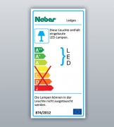 LUMICA Ledges LED mit Schalter, silberfarbig