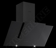 Silverline Pandora Eco PAW 953 S Wandhaube, 90 cm Schwarz-Schwarzglas. Mit 5 Jahren Garantie!