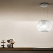 Elica Star IX/F 47 Inselhaube Edelstahl und Glas, 65414592A