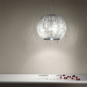 Elica Star IX/F 47 Inselhaube Edelstahl und Glas, 65414592A